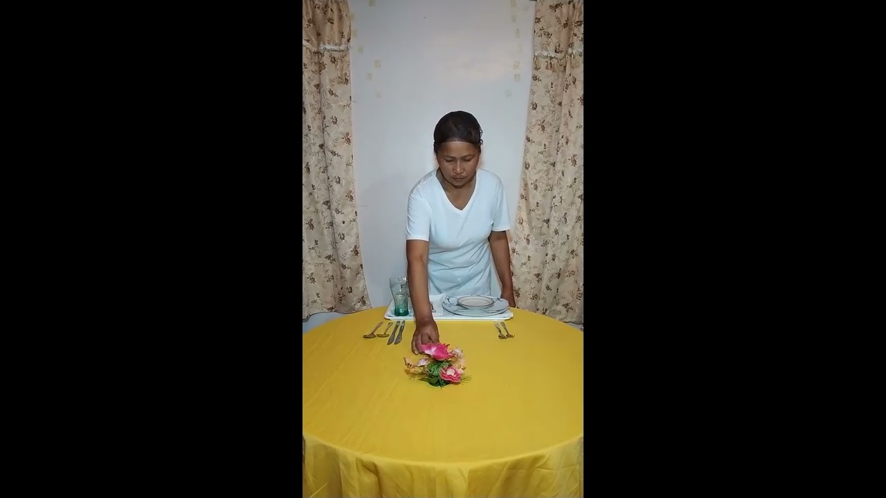 TESDA | Table Setting