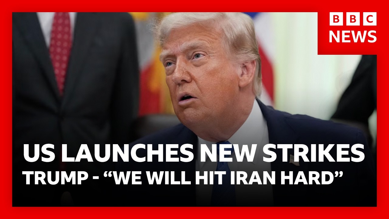 US launches new airstrikes after Trump warns 