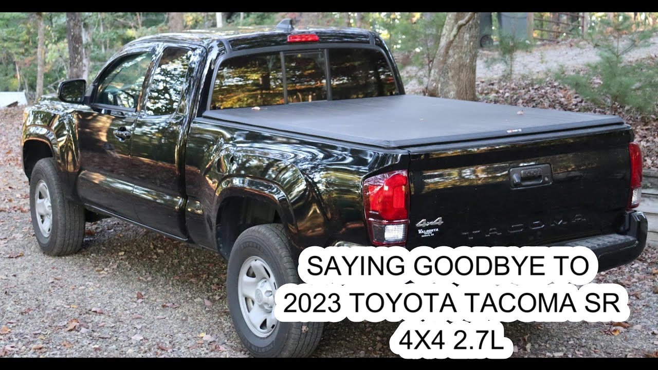 Прощай, Toyota Tacoma SR 4x4 2.7L 2023 года