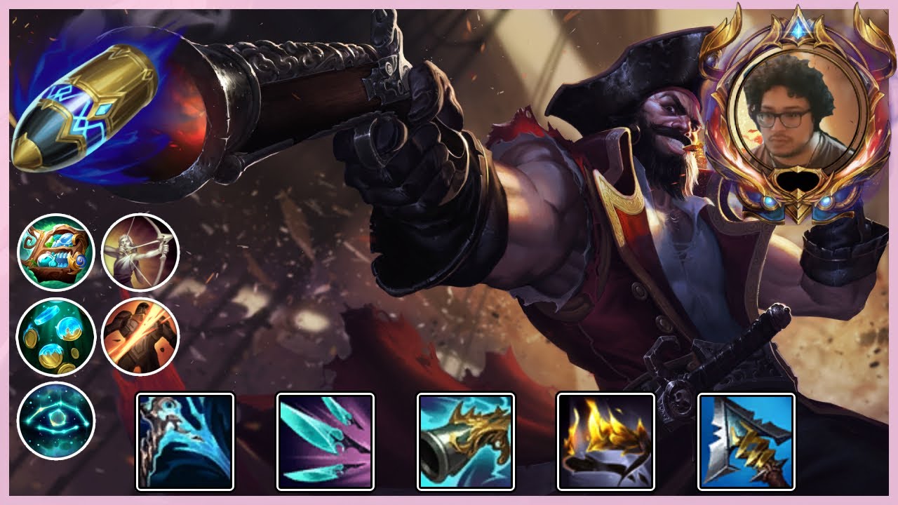 Solarbacca GANGPLANK MONTAGE - 1St Challenge Gangplank Main l LOL SPACE