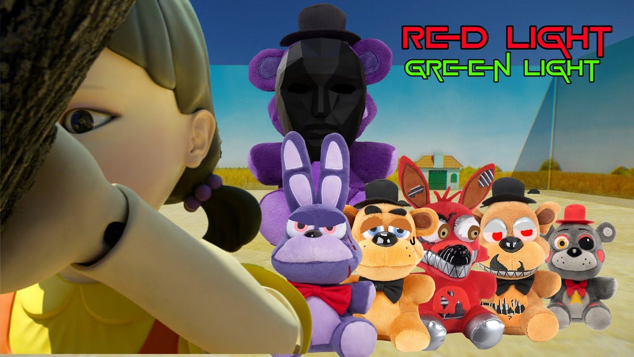 FNaF Plush-Squid Game:Red Light Green Light