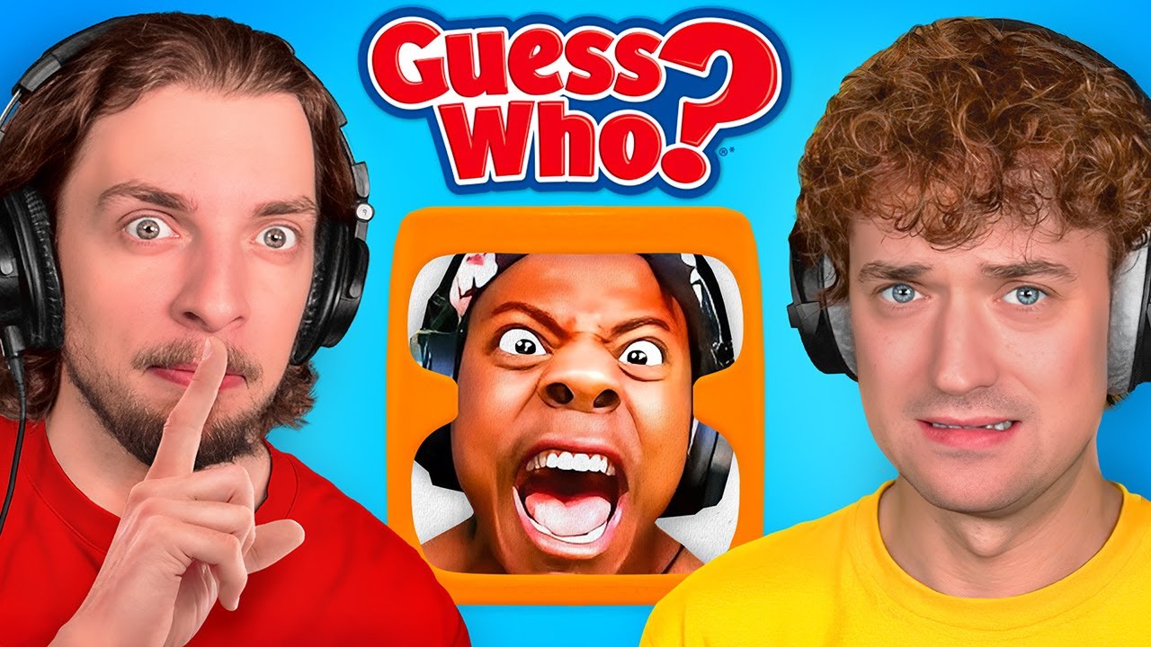 First To GUESS The YouTuber, WINS! (Guess Who)