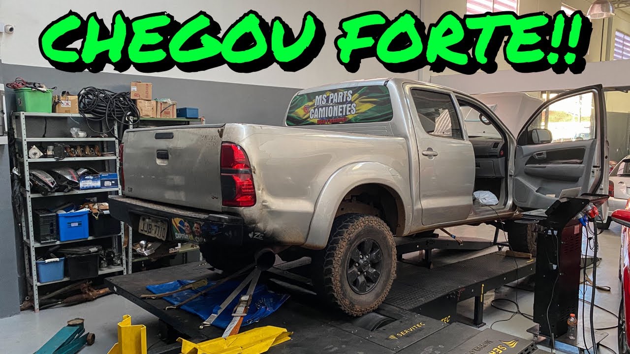 PRIMEIRA CAMINHONETE DA COPA DIESEL, HILUX 2006 COM REMAP!! 📈🔥🚀