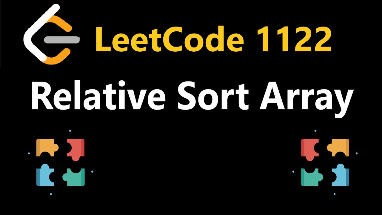 Относительная сортировка массива — Leetcode 1122 — Python