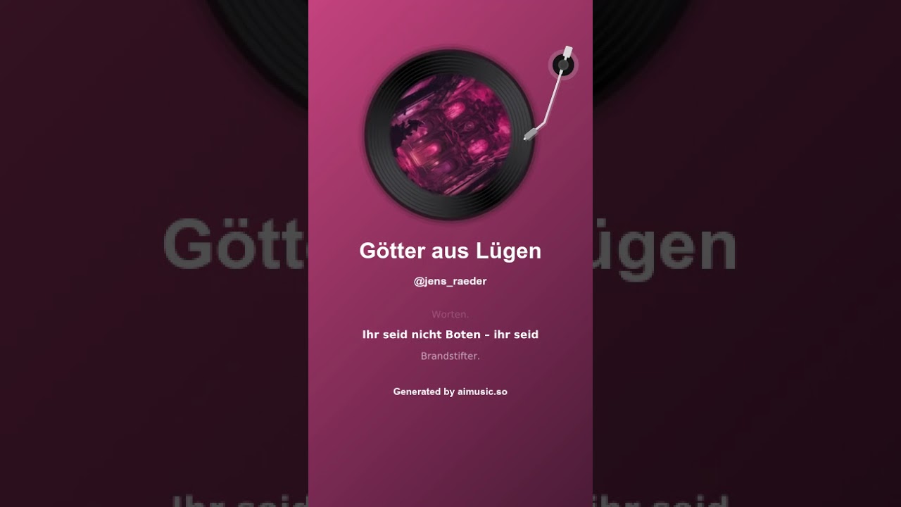 Götter aus Lügen