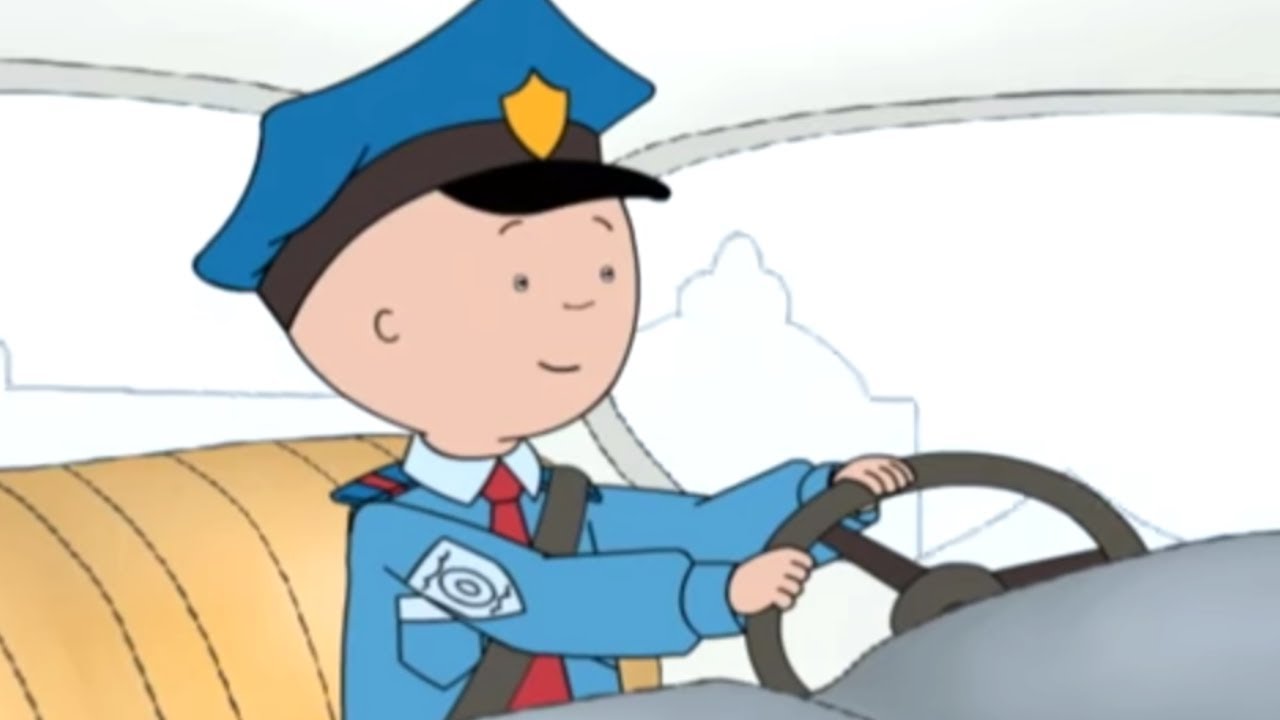 Caillou 417 - Caillou the Patient / Caillou the Police Officer / Grandpa's Friend