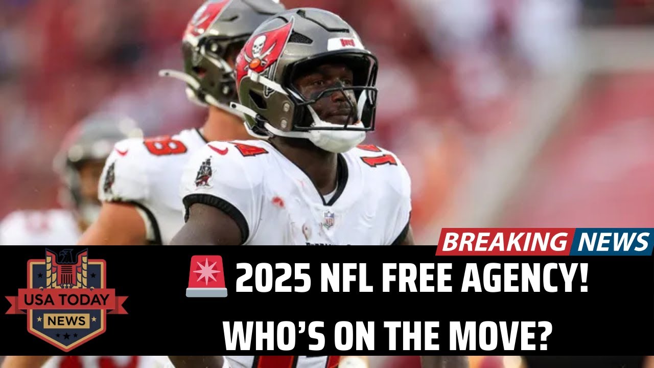 NFL Free Agency 2025: Top Free Agents from EVERY Team! । USA TODAY NEWS