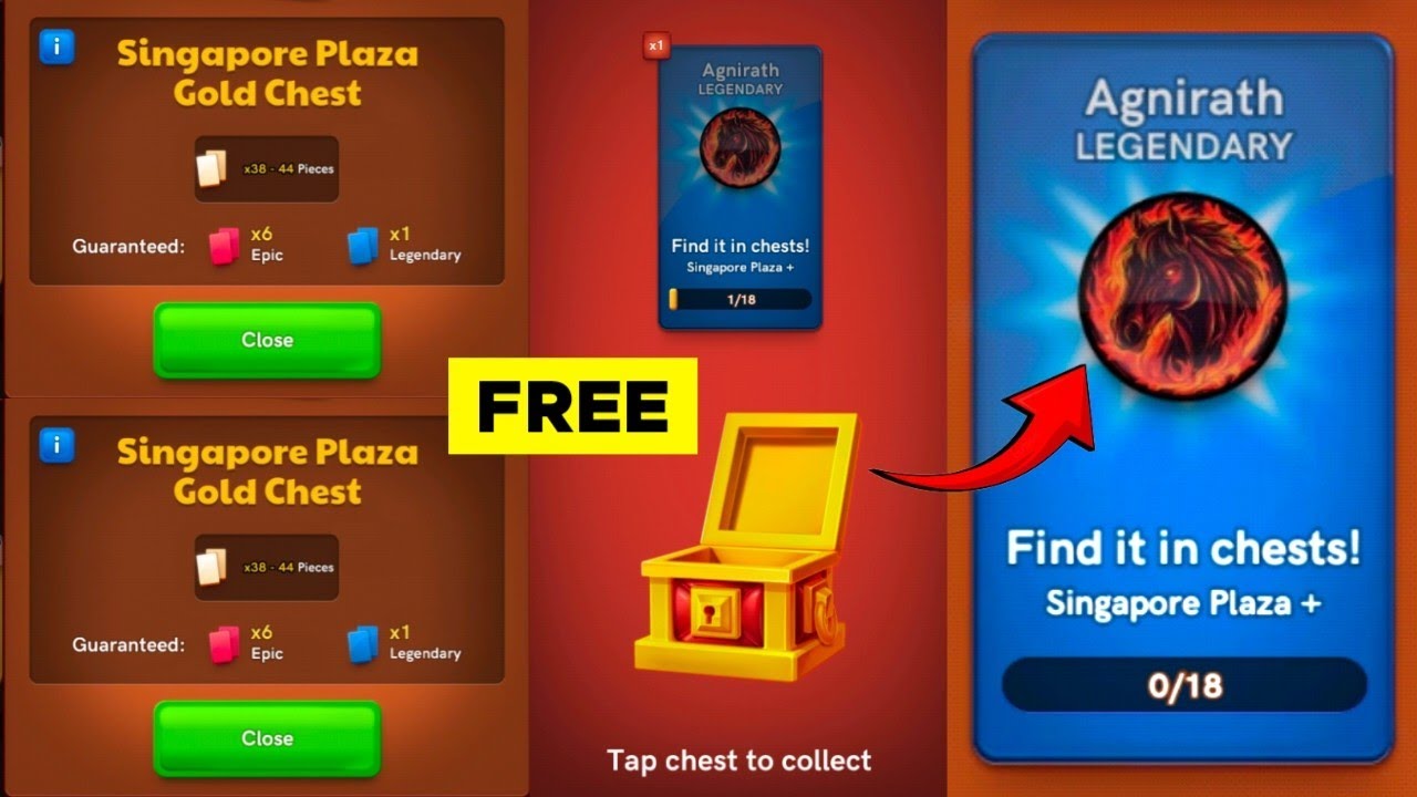 Carrom Pool New Legendary Striker Unlock Trick | Without Playing Singapore | Jamot Gaming 