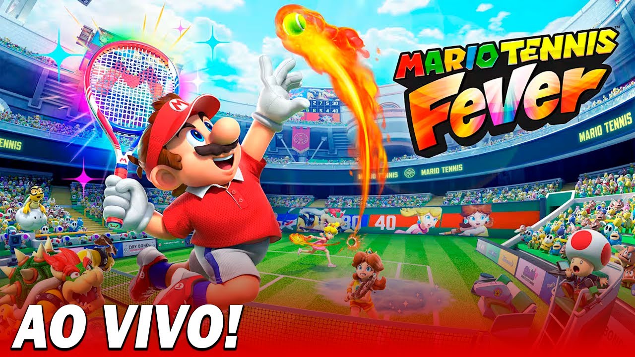 🔴 MARIO TENNIS FEVER - PRIMEIRAS IMPRESSÕES DO JOGO