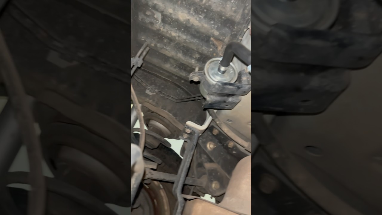 Nissan Pathfinder Fuel filter location