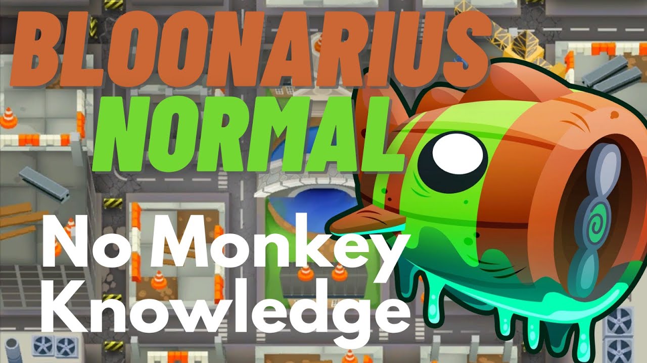 Bloonarius Normal Tutorial | No Monkey Knowledge & No Hero | BTD6 High Finance