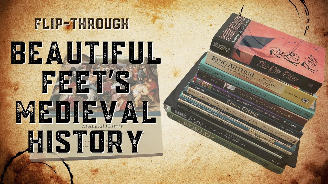 FLIP-THROUGH - Beautiful Feet Books Medieval History - Intermediate Level #homeschoolhighschool