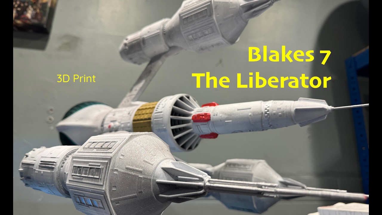 Blakes 7 - The Liberator 3D print