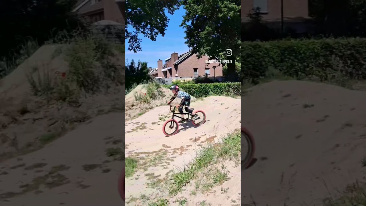 Aarle-Rixtel, Sugar Hills BMX dirt trail. #bmx #bmxlife #bmxisfun #greenday