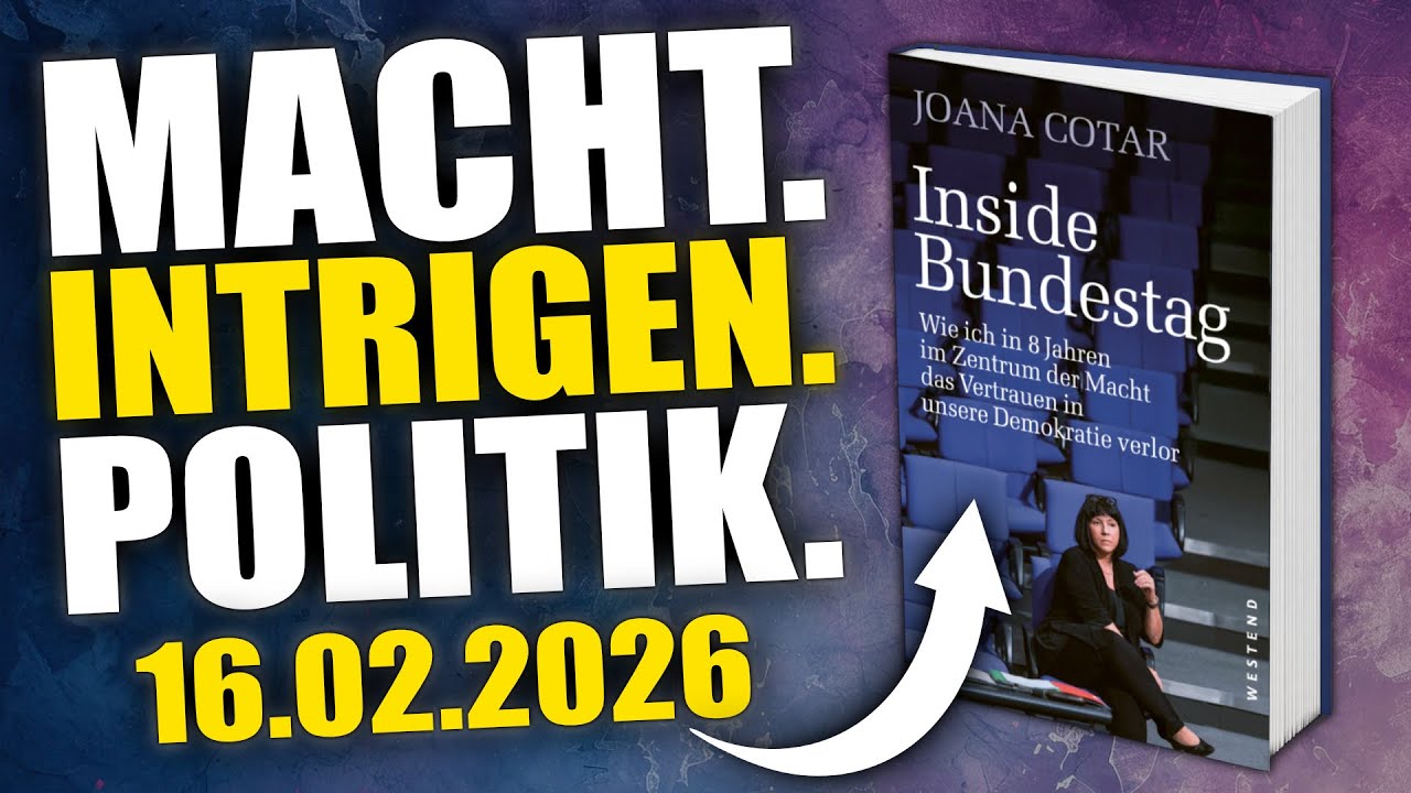 MACHT. INTRIGEN. POLITIK. 📘 INSIDE BUNDESTAG erscheint am 16.02.26