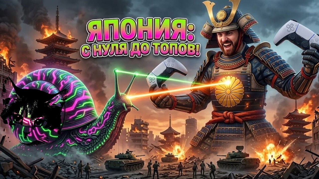 Япония: с НУЛЯ до ТОПОВ!  #warthunder #вартандер