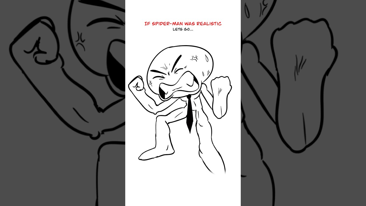 I&rsquo;m Spiderman! 😎 (Animation Meme) #shorts