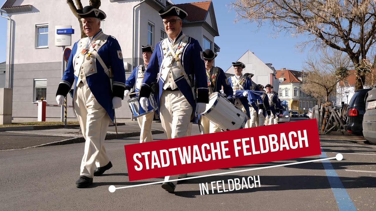 Einzug der Stadtwache Feldbach Faschingdienstag 2022 | vulkantv.at