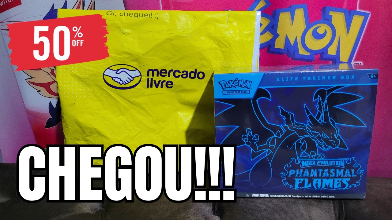 A Elite Trainer Box mais BARATA do Mercado Livre… Veio Original?!