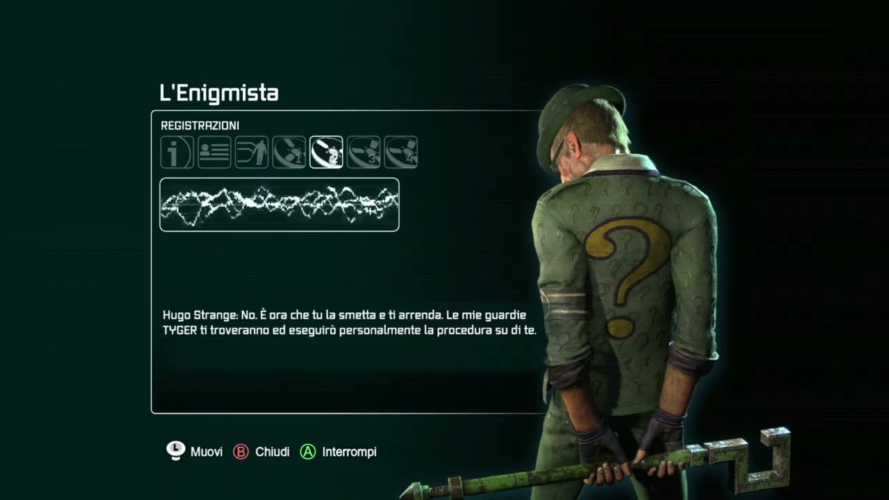 Batman: Return to Arkham City (ITA) Registrazioni: Enigmista