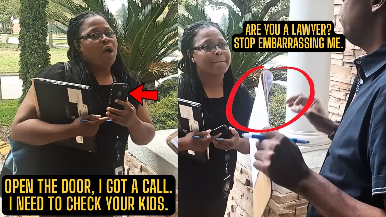 CPS Worker Faces The Biggest Embarrassment Of Her Career After Failing To Force Entry
