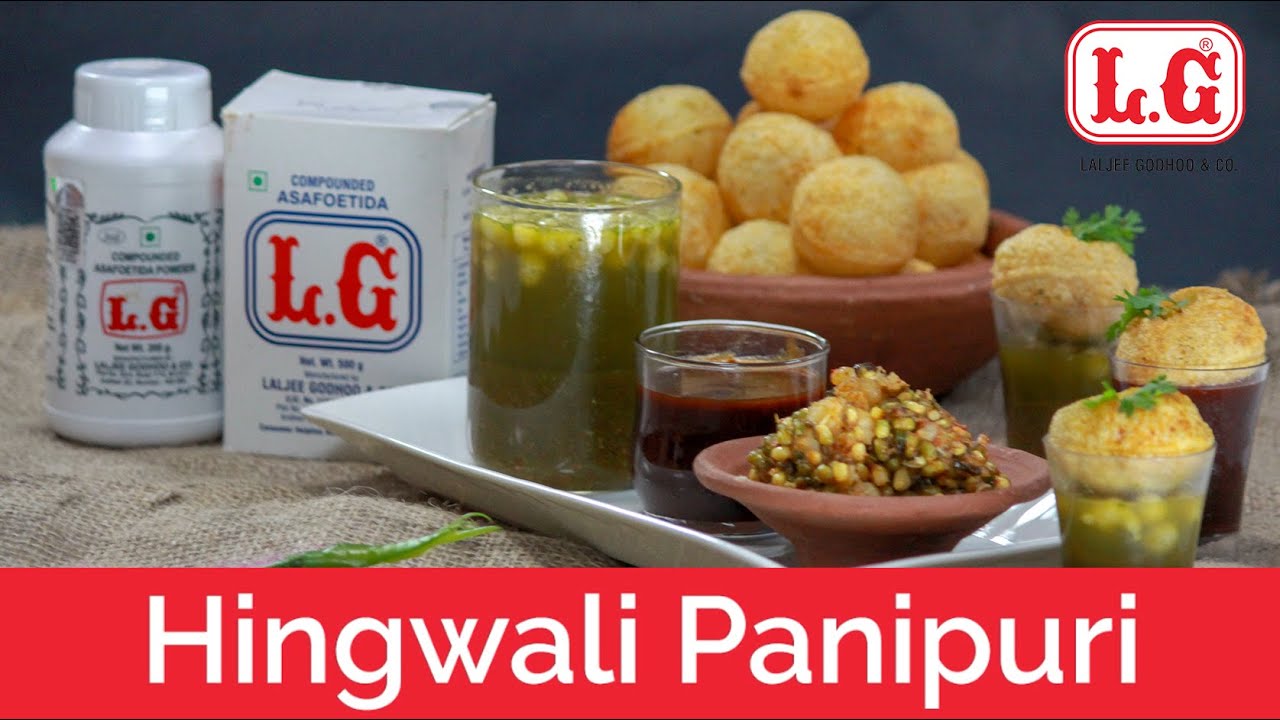 Hingwali Pani Puri | Indian Street Food Recipes | हींग वाला पानीपूरी |#LGHing| Chef Harpal Singh |