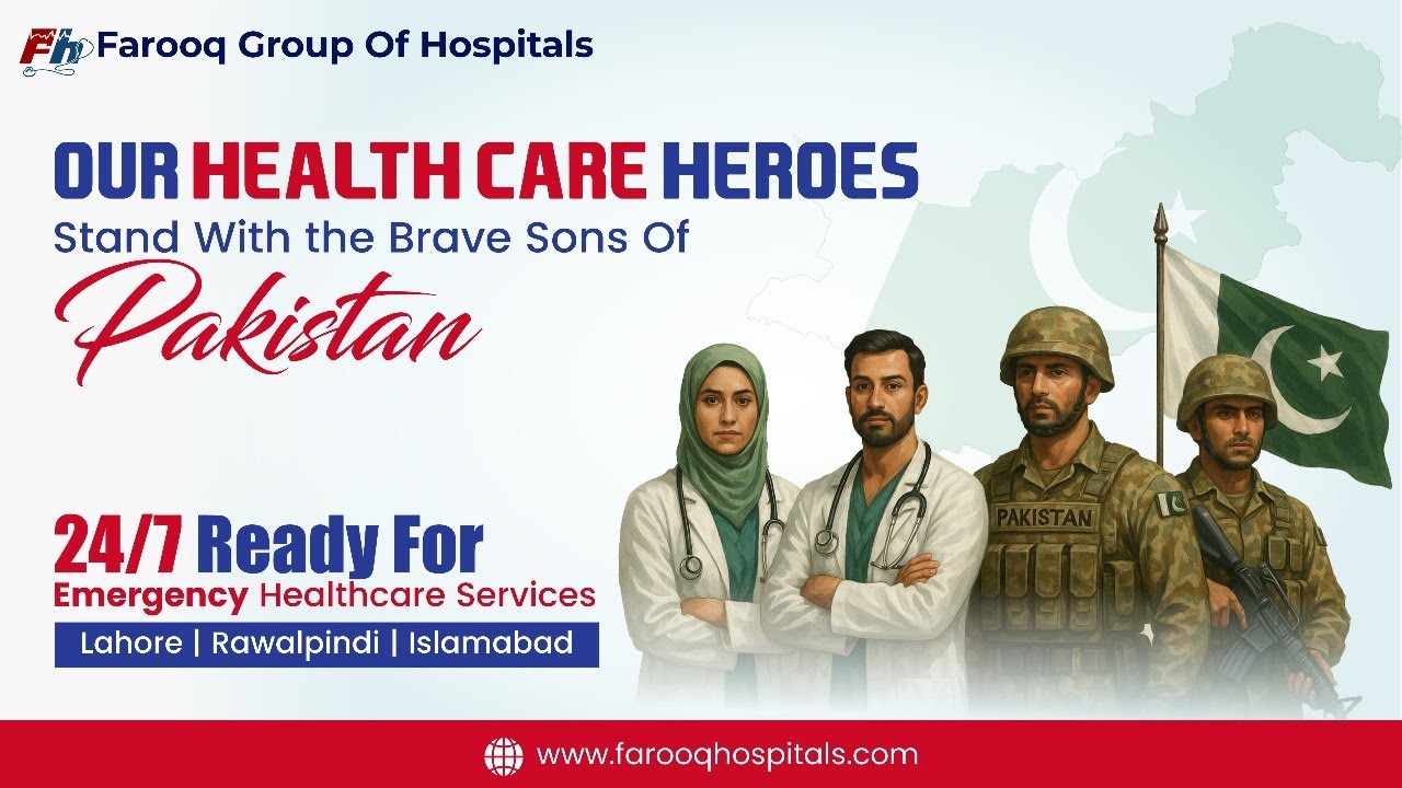Proudly honoring our healthcare heroes standing shoulder to shoulder with Pakistan&rsquo;s brave military!
