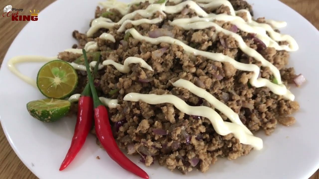 Giniling na Chicken Sisig | Pinoy Cooking