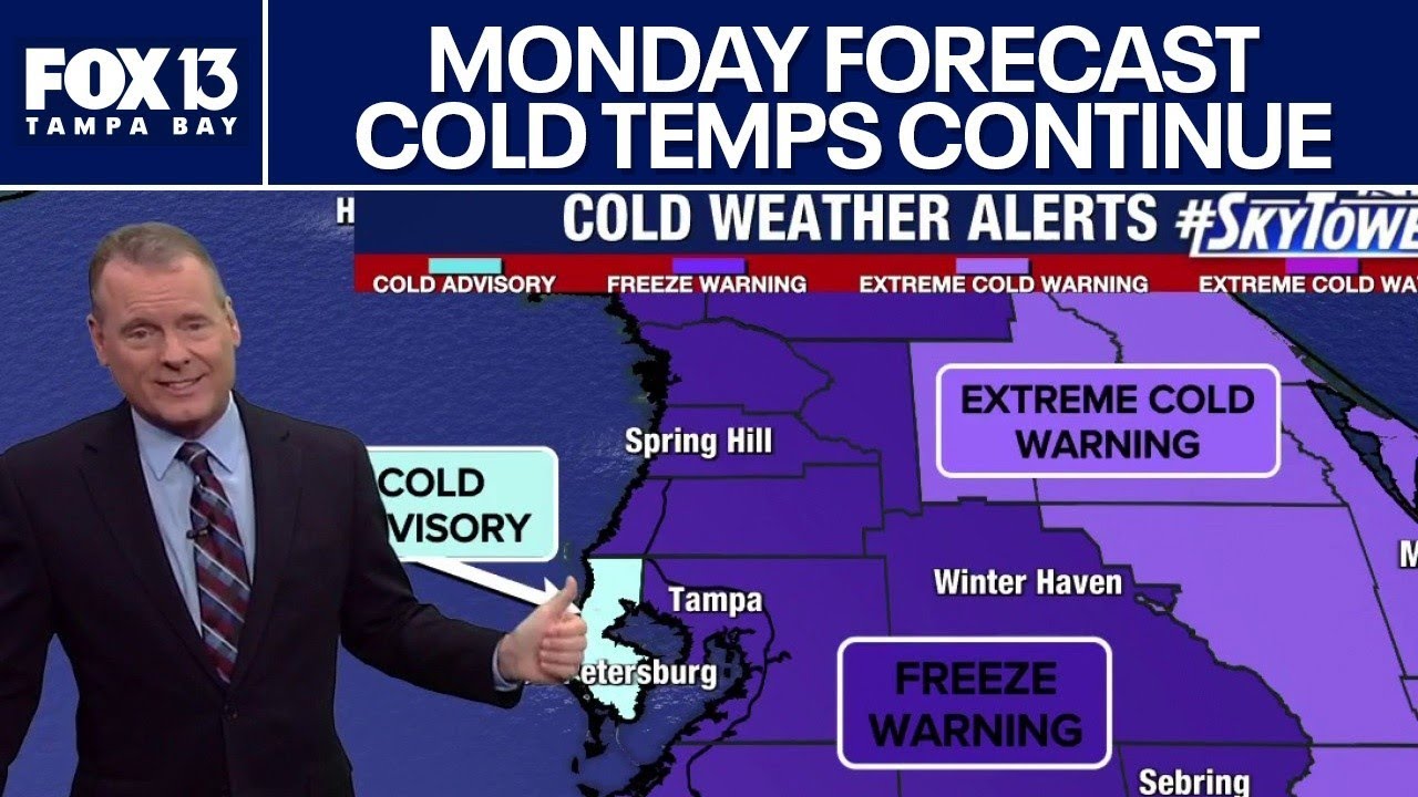 Tampa weather | Monday morning forecast