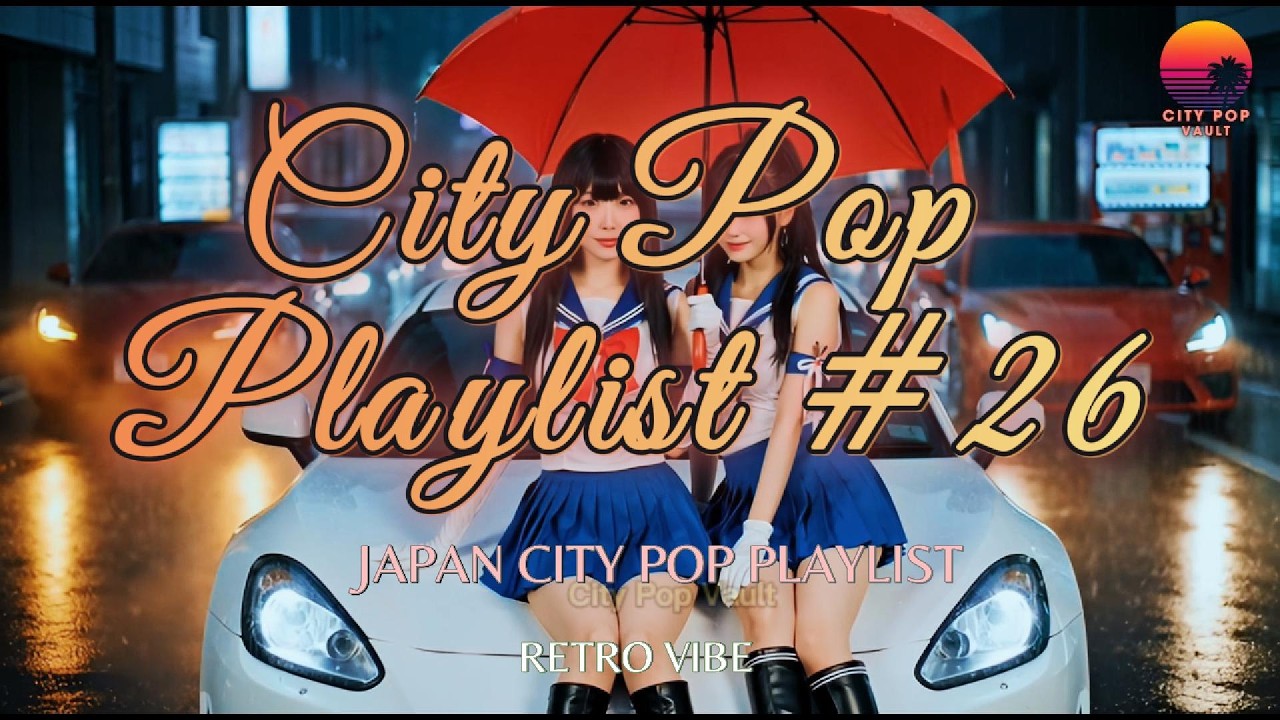 Best Japanese City Pop Playlist Retro 80s #26 Aesthetic Mix  City Pop Vault