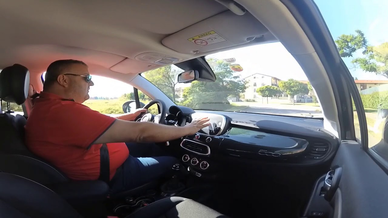 Fiat 500X 2018, 1.0 T 120cv, test drive, abordoconmarcolino, Fiat Ala Cantu, inzio test 1-4