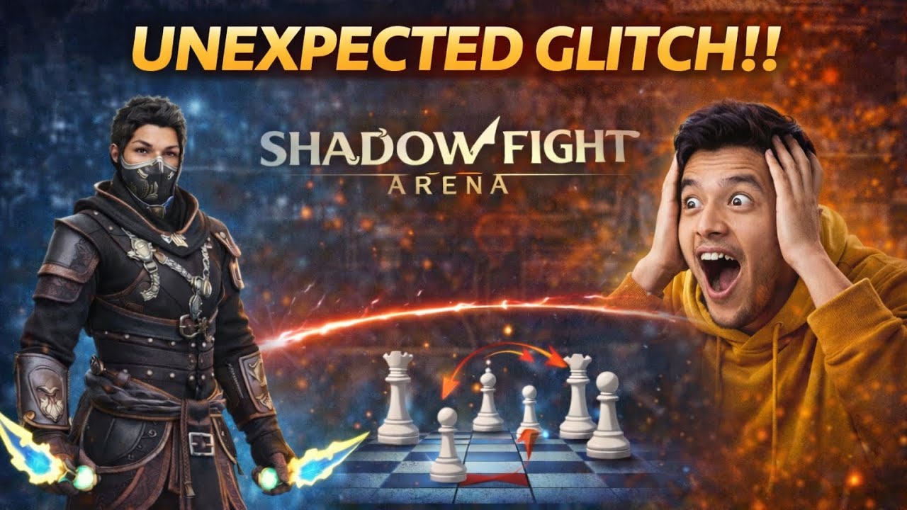 WTF Was That GLITCH..? 😱 | Last Moment COMEBACKS 😎 | Uzairtainment Gaming | Shadow Fight 4 Arena 