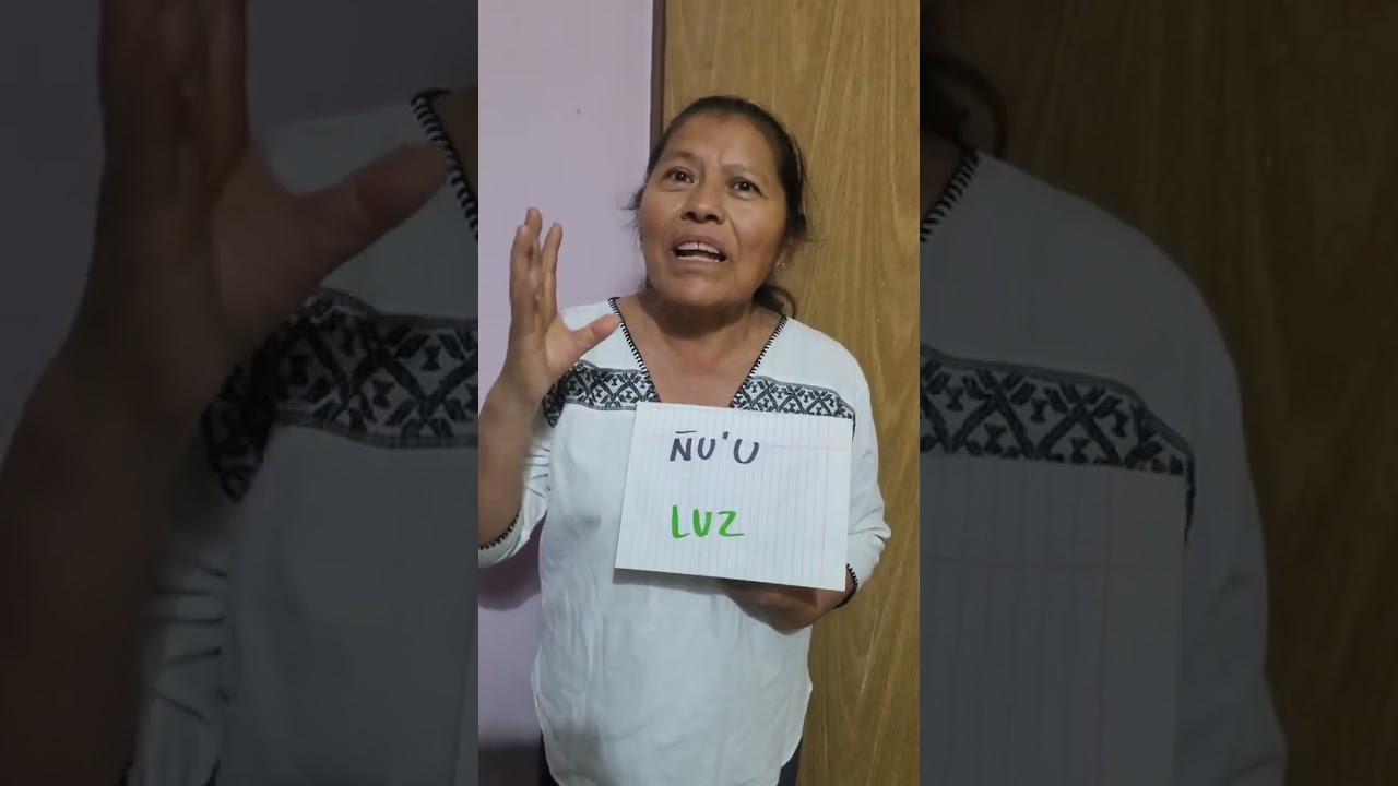 PALABRAS EN MIXTECO #idioma #mexico #untalfredo #oaxaca #mixteca #pueblosoriginarios #tlaxiaco