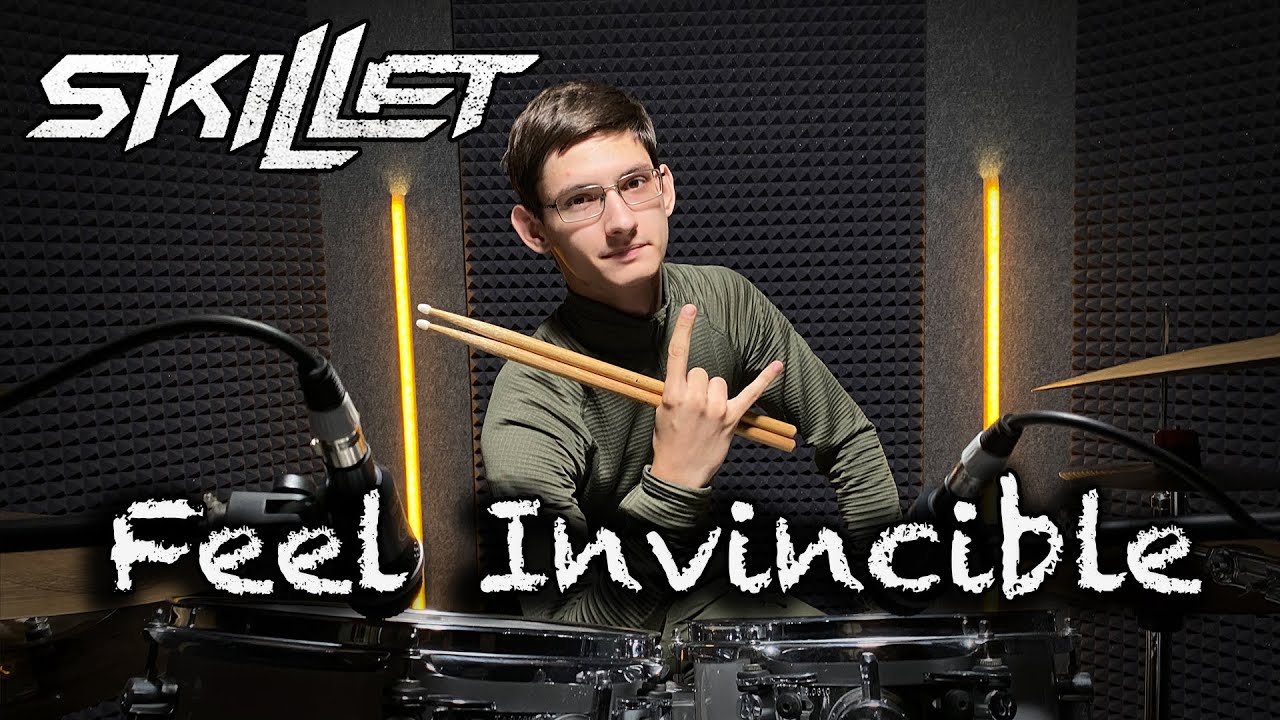 Skillet - Feel Invincible  - drum cover