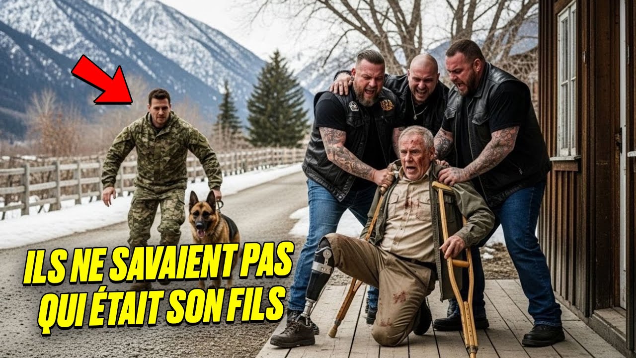 Des voyous agressent un vétéran de 80 ans seul — ignorant que son fils est Navy SEAL