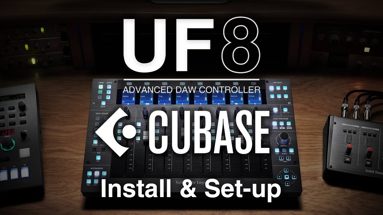 Установка и настройка UF8 Cubase