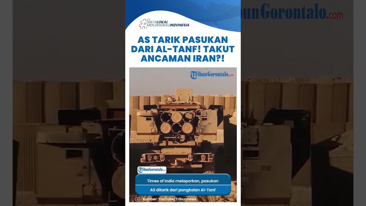 Di Tengah Ancaman Iran! AS Mundur dari Pangkalan Al Tanf di Suriah, Pasukan & Senjata Dipindahkan