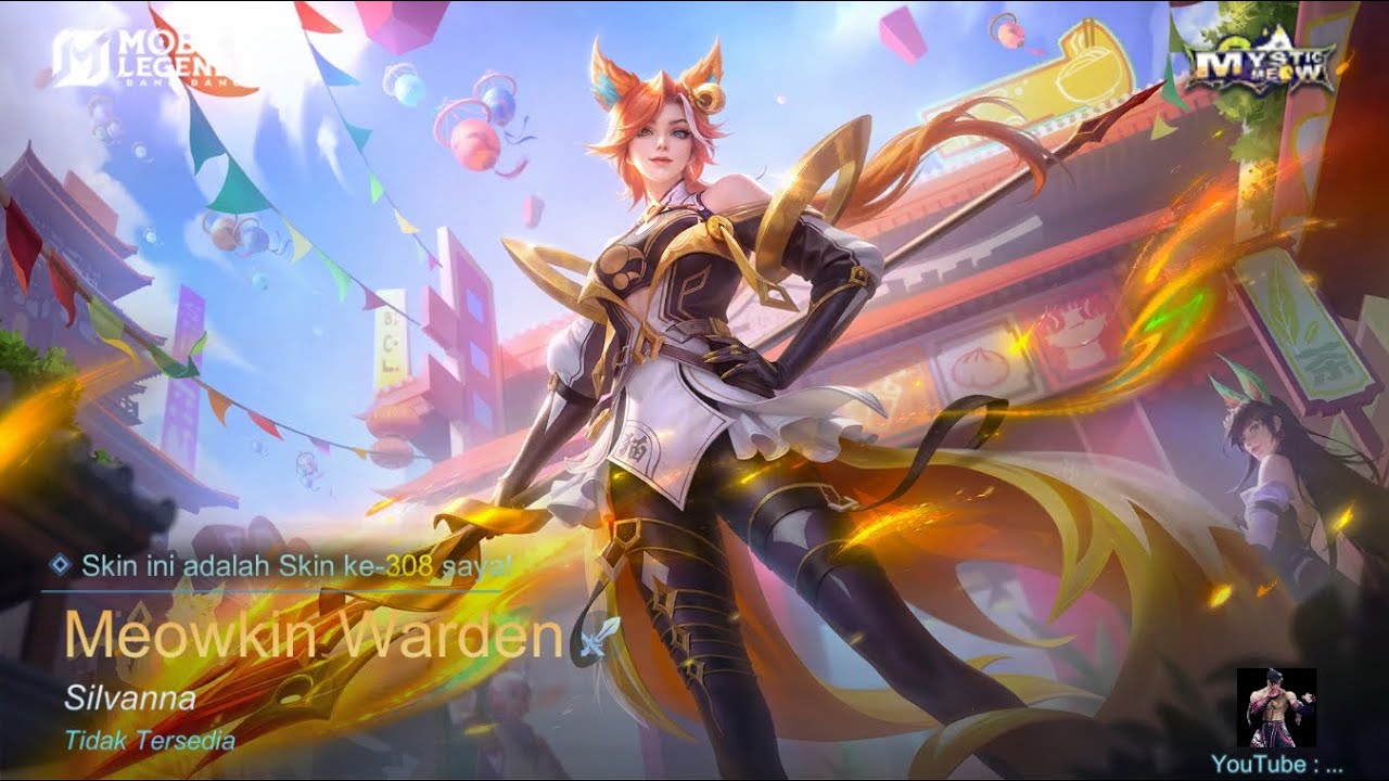 Mobile Legends Bang Bang free Skin Silvanna Meowkin Warden