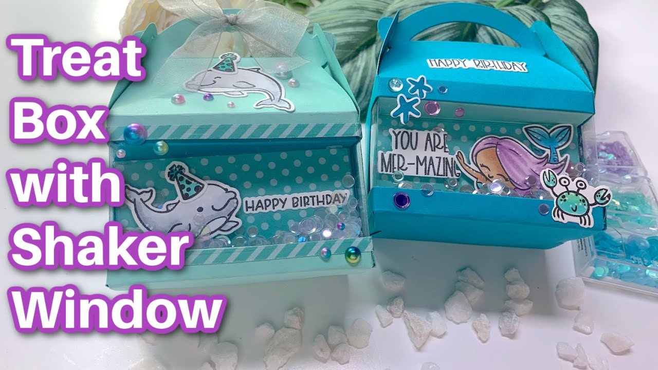 Trinity Treat Box with Shaker Box Add-On TUTORIAL