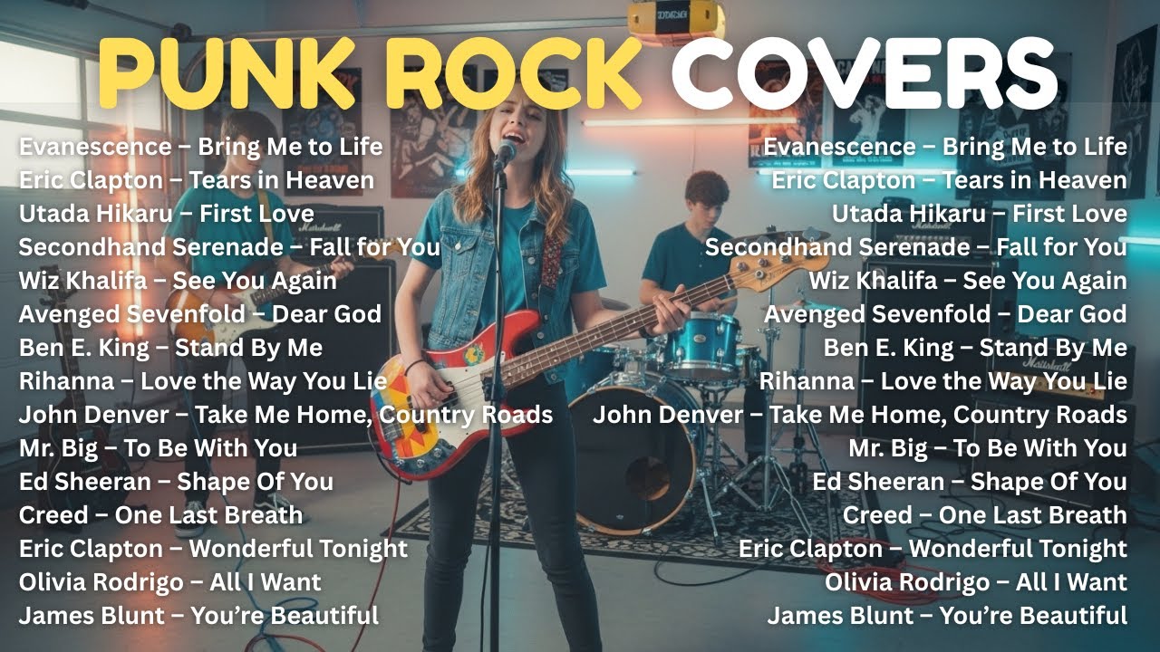 Timeless Punk Rock Covers of Famous Songs🤘🔥