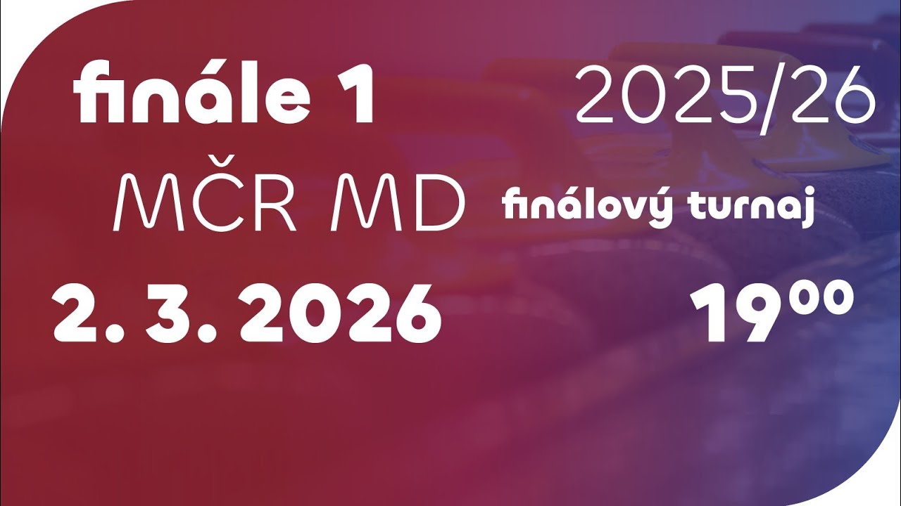 finále 1 – FT MČR mixed doubles 2025/26
