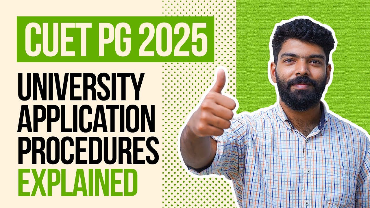CUET PG 2025 | University Application Procedures Explained | Kerala's No.1 PG Coaching | Prepwise