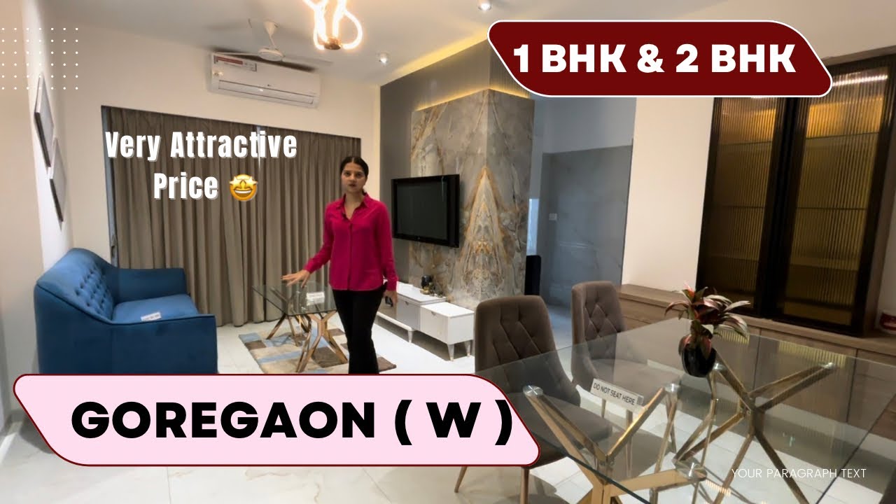 Goregaon West Bangur Nagar Link Road 1 BHK 2 BHK Flats Super Connectivity Project Hurry Up