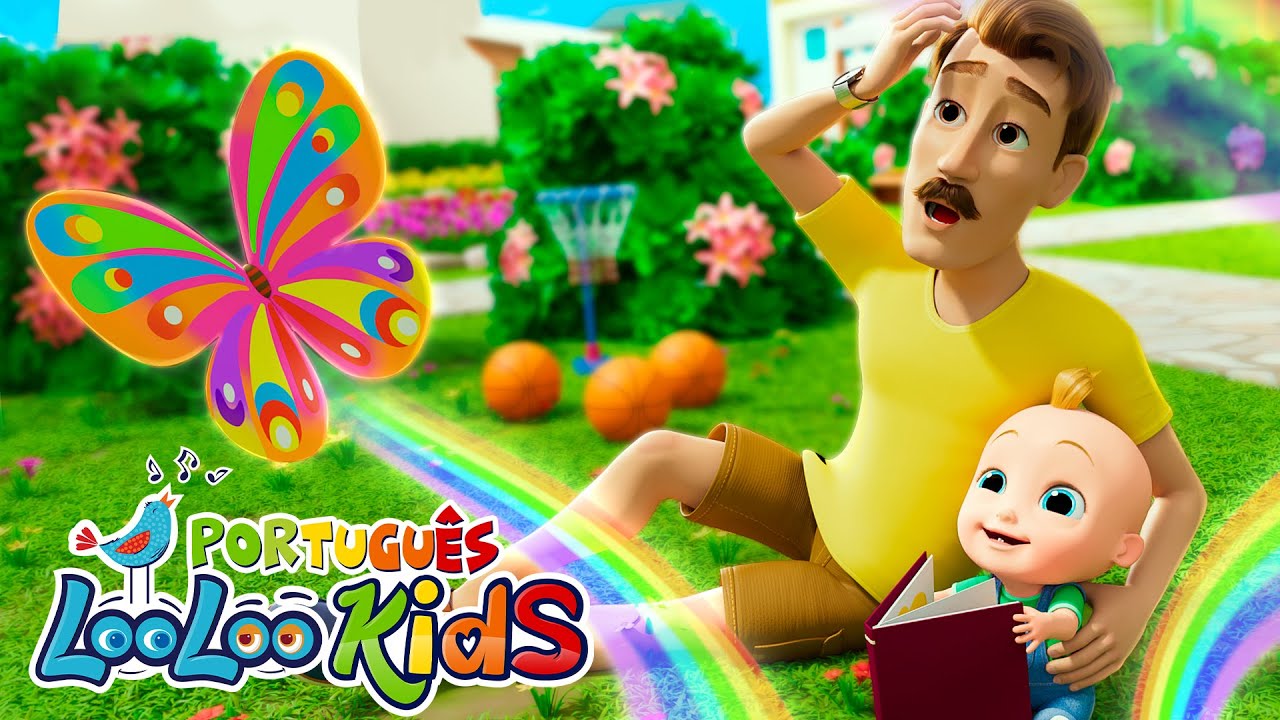 Músicas Infantis: Uma Compilação de Canções Infantis Coloridas 🌈🎶 LooLoo Kids em Português