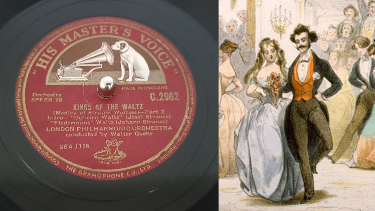 'Kings of the Waltz' (Strauss) Part 1 and 2, London Philharmonic Orchestra conducted by Walter Goehr