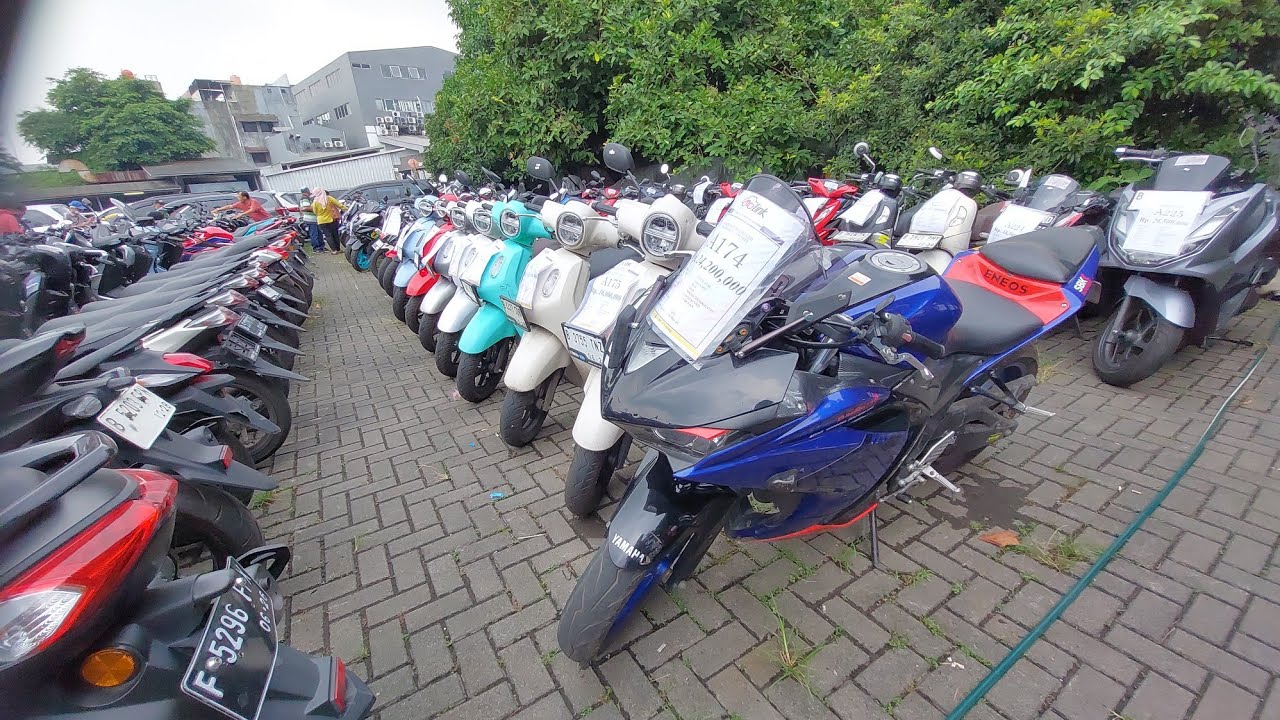 LELANGAN MOTOR  BEKAS TARIKAN SEJAKARTA/BISA BELI SATUAN/MOTOR BEKAS MURAH/MOKAS/MOTOR SEKEN/LELANG