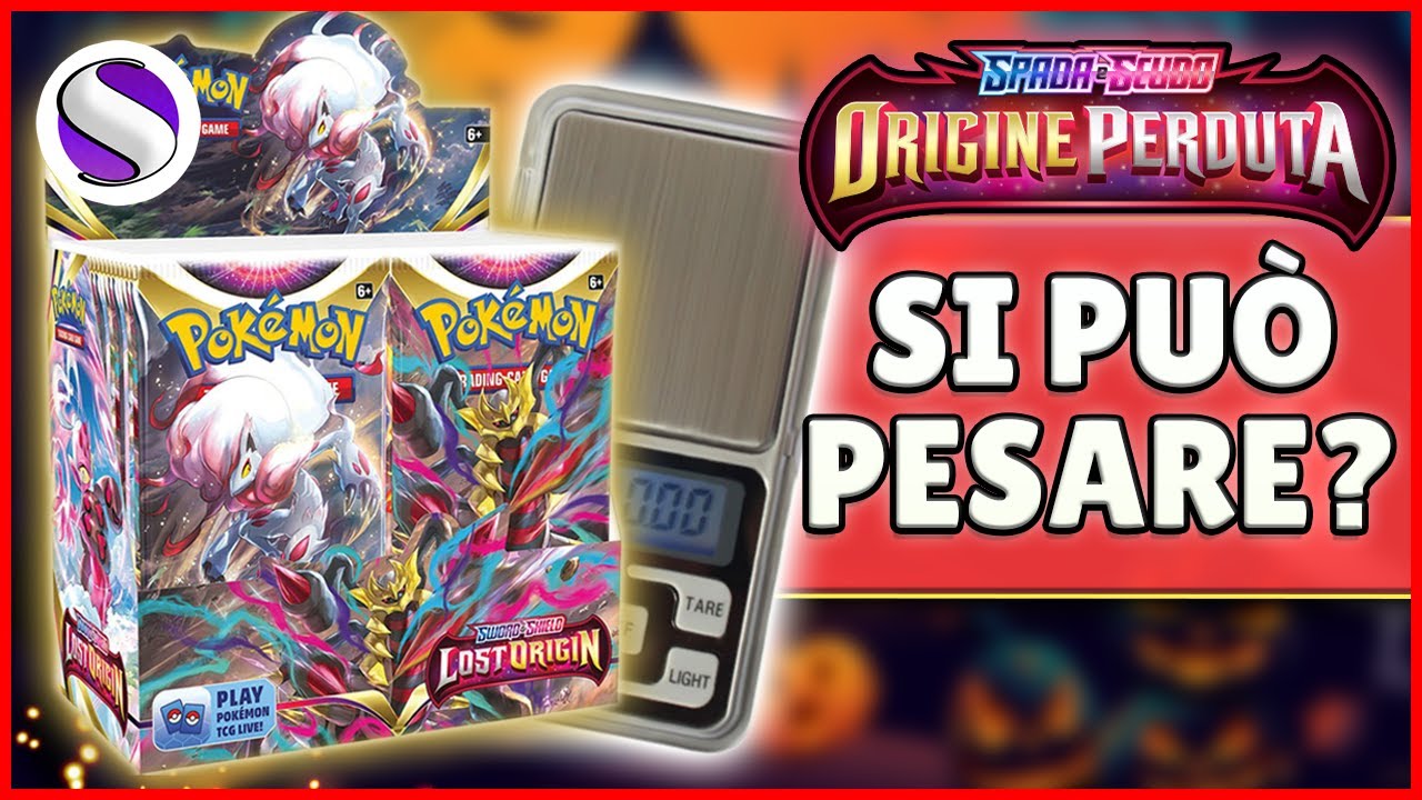 ORIGINE PERDUTA - si può PESARE? Analisi Pull 16 BUSTINE - Carte Pokemon ITA