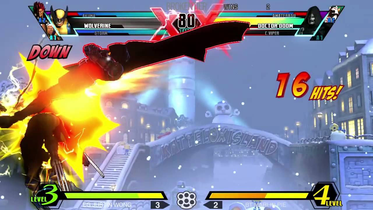 IMPOSSIBRU BLOCKING?! EG Justin Wong vs BT Marlinpie   TFC 2013