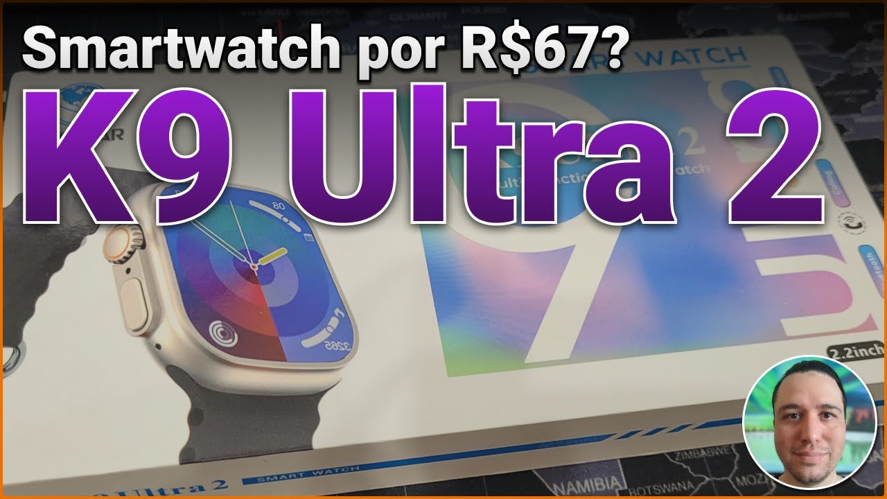 Khostar K9 Ultra 2 - O smartwatch de R$67... Vale a pena?
