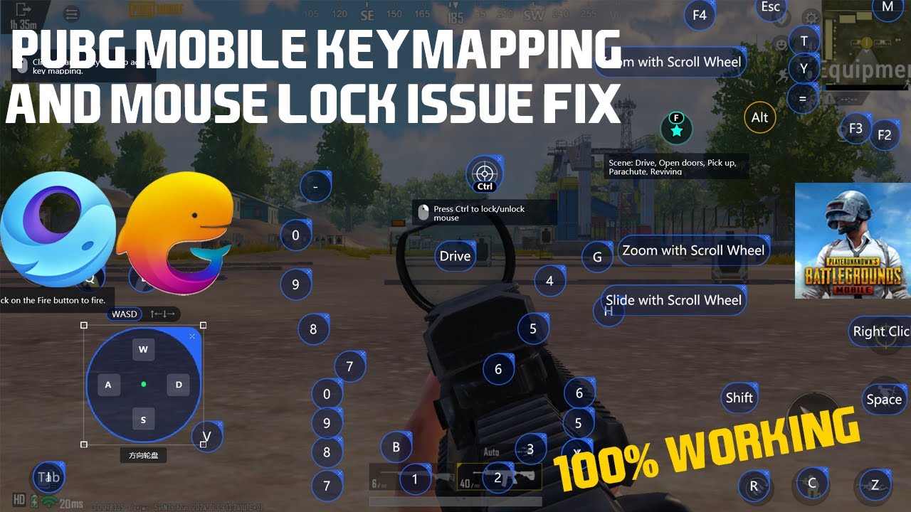 Fix Pubg Mobile Keymapping And Mouse Lock Issue In Gameloop/Tgb | 100% Working | No Issue | 2024